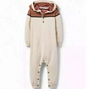 NEW Gymboree Hooded One piece Knit size 6-12 months, Tags Attached